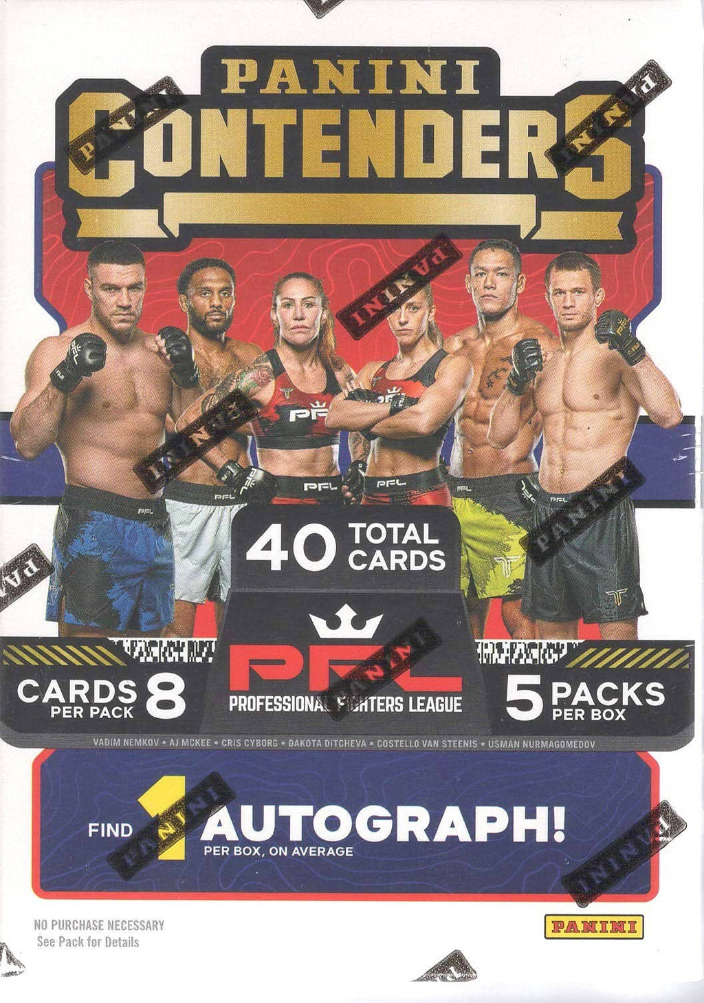 2026 Panini Contenders PFL 40-Card Blaster Box