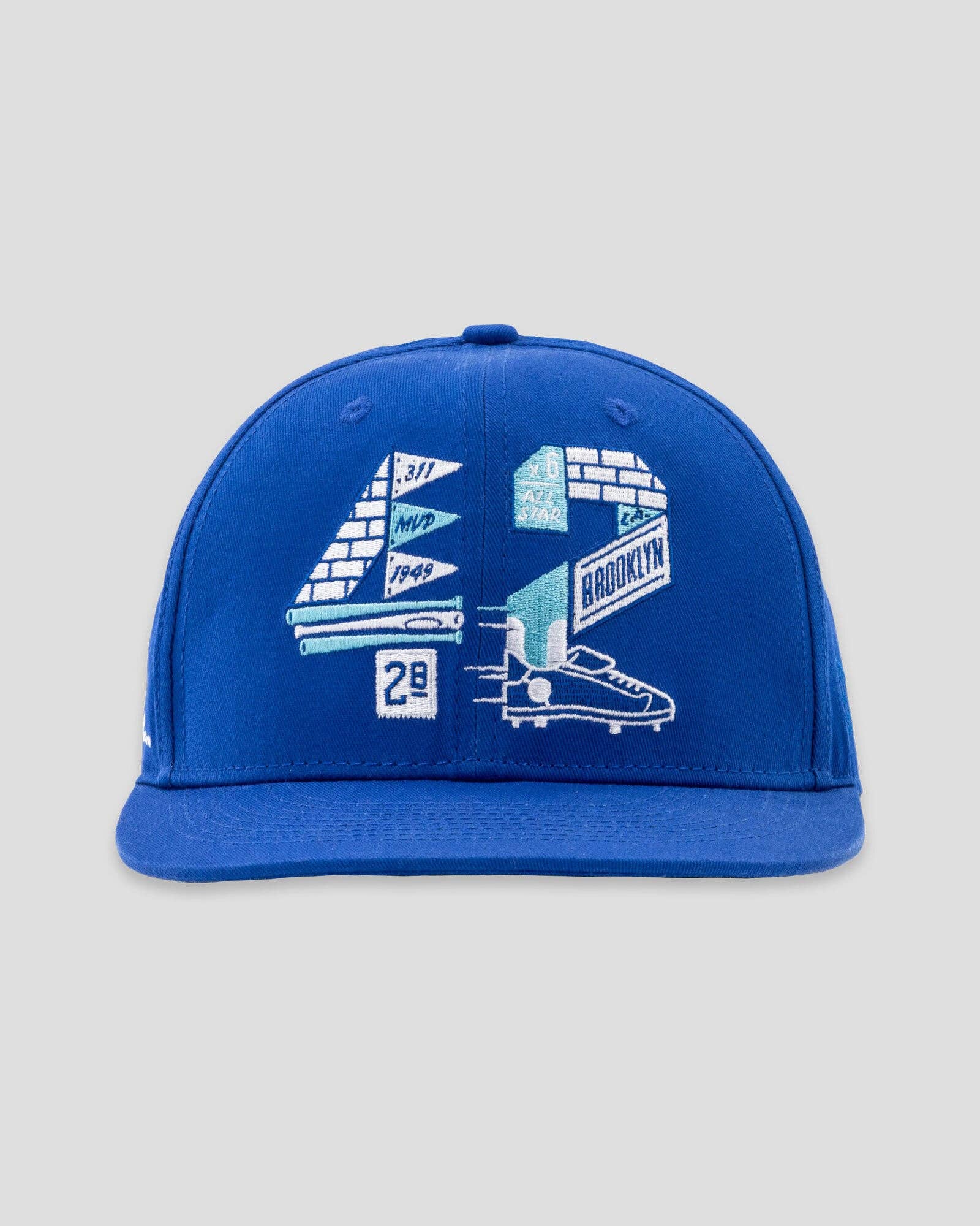 Jackie Robinson 42 Accolades Baseball Hat Cap