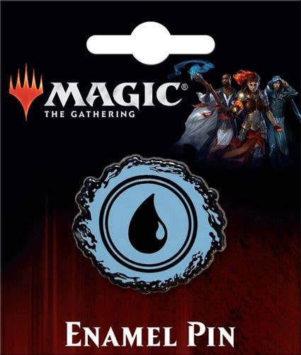 Magic the Gathering  Blue Island Mana Enamel Pin