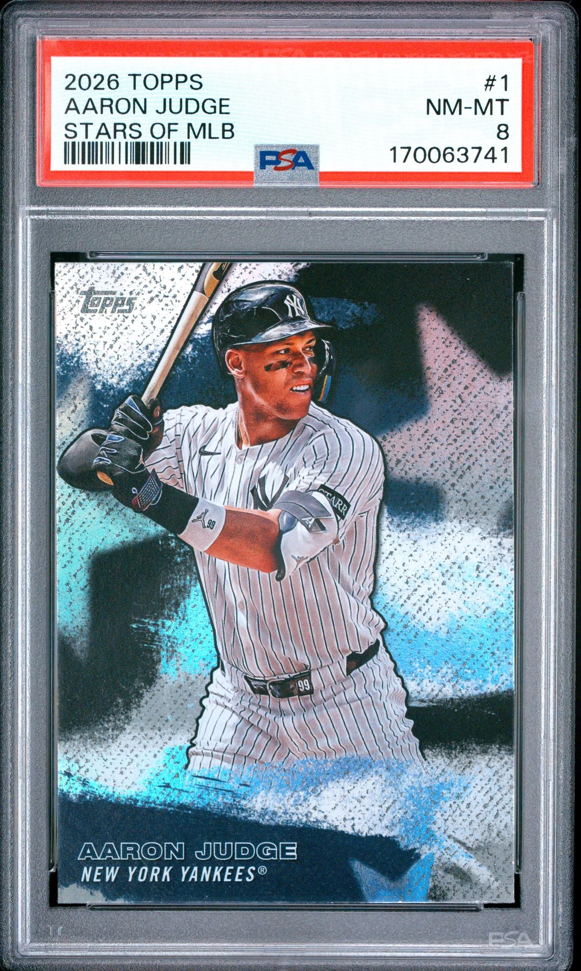 Aaron Judge Stars of MLB 1 PSA 8 cert 170063741