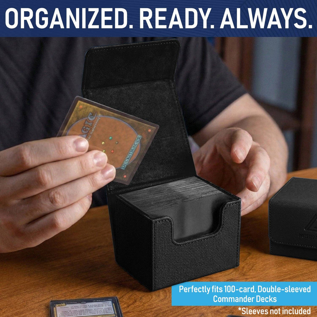 Black MTG Deck Box