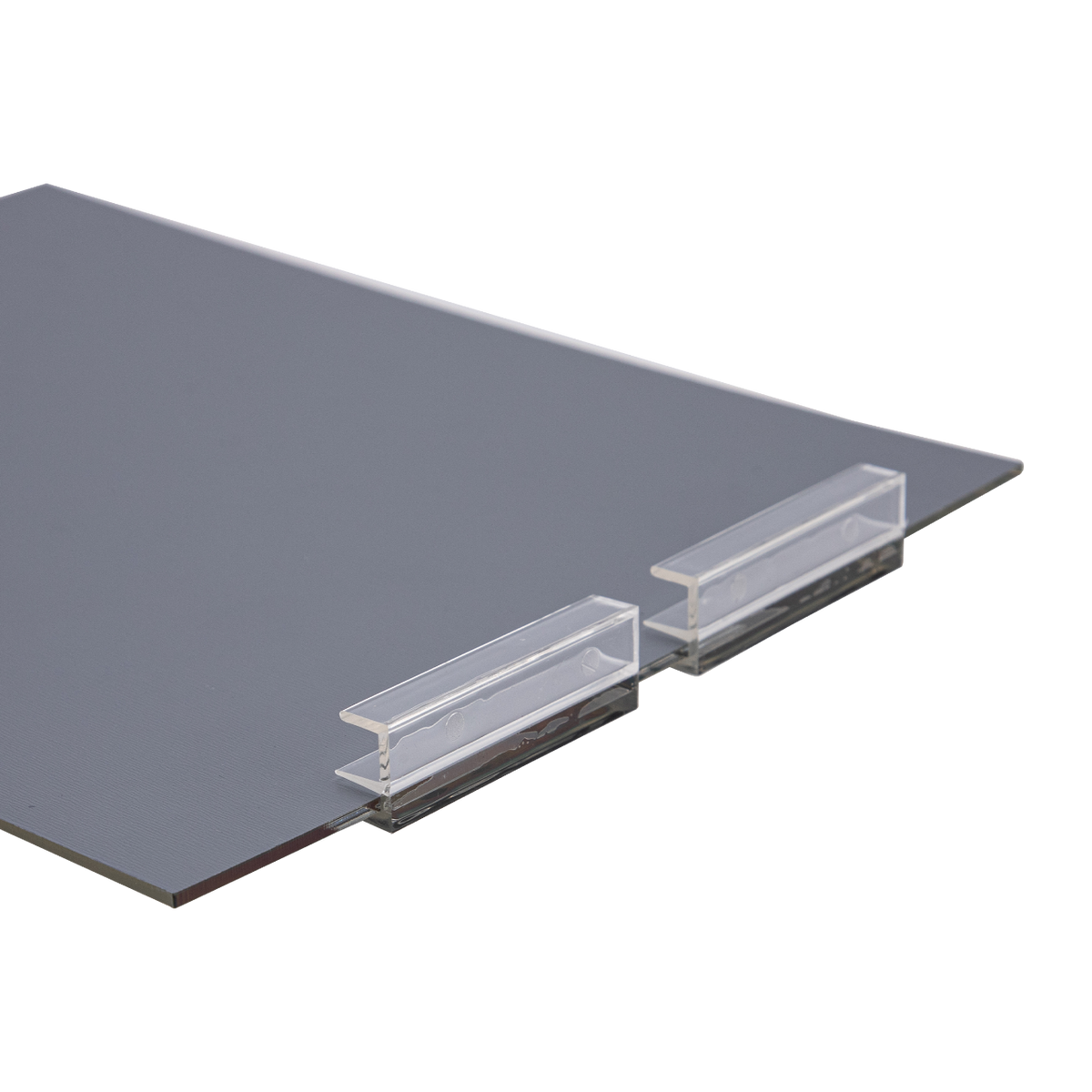 8" X 10" Acrylic Mirror For Slatwall Or Wire Grid