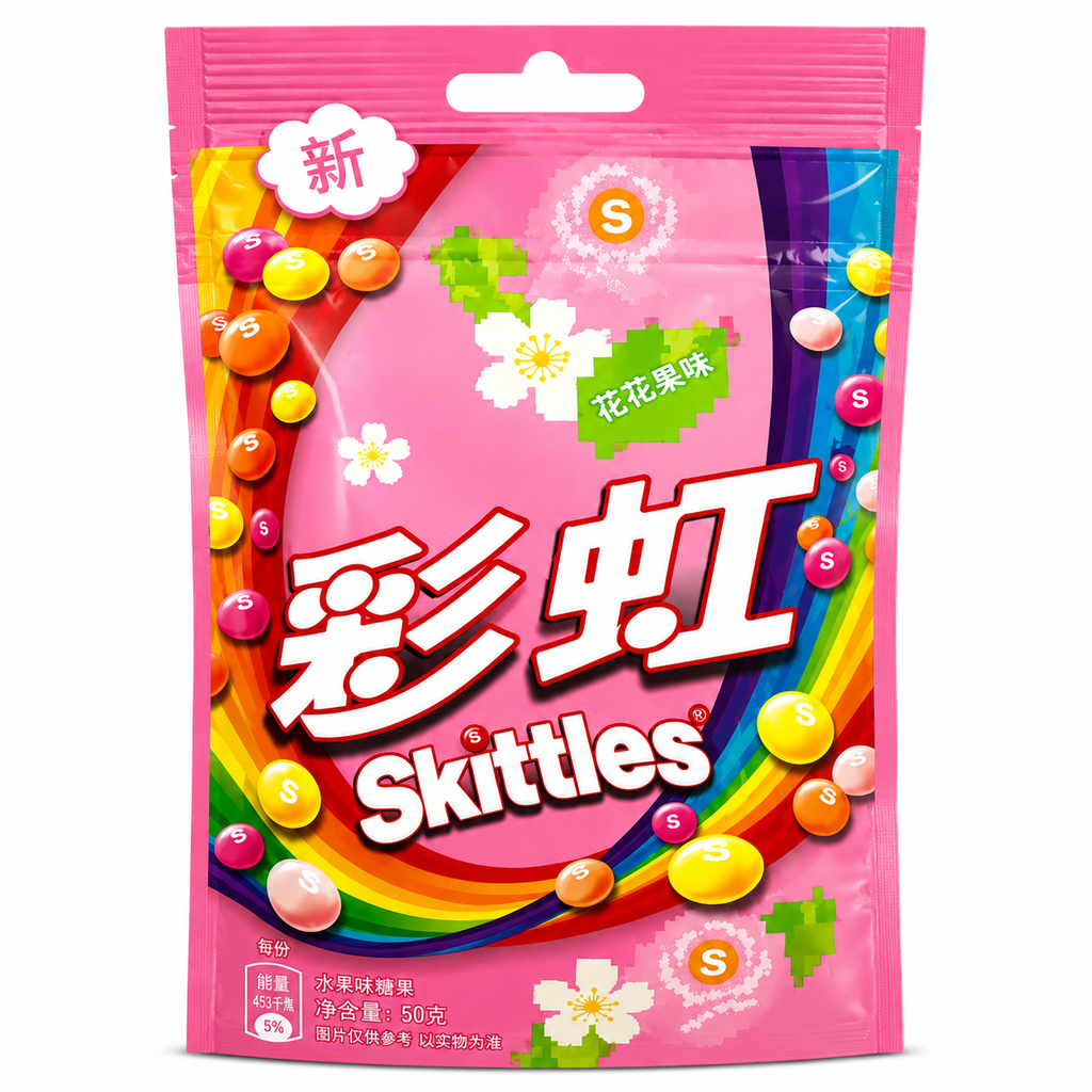 China Skittles bags 40g