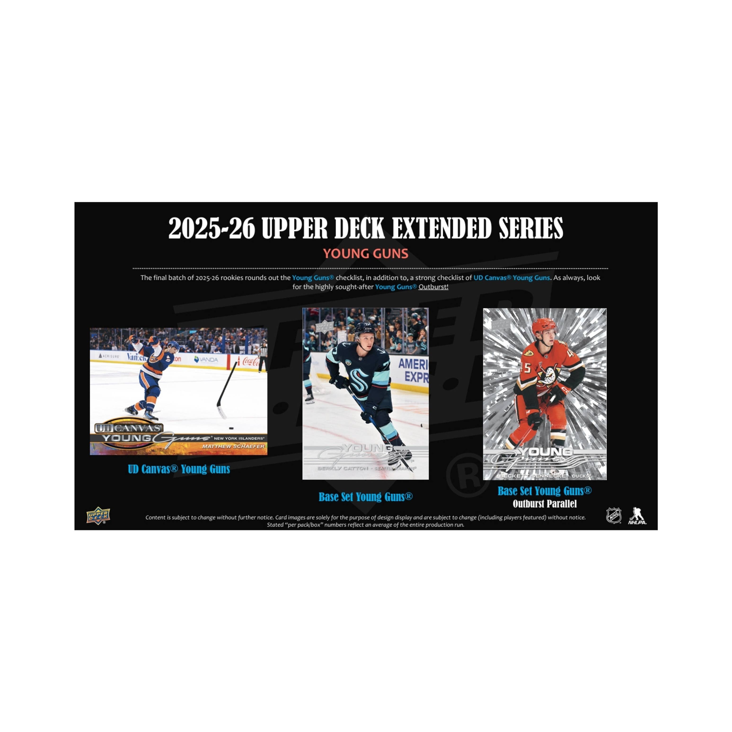 2025-26 Upper Deck Extended Series Hockey 48ct. Blaster Box