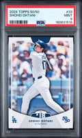 2024 Topps 50/50 Shohei Ohtani #33 PSA 9 MINT, cert 160631518