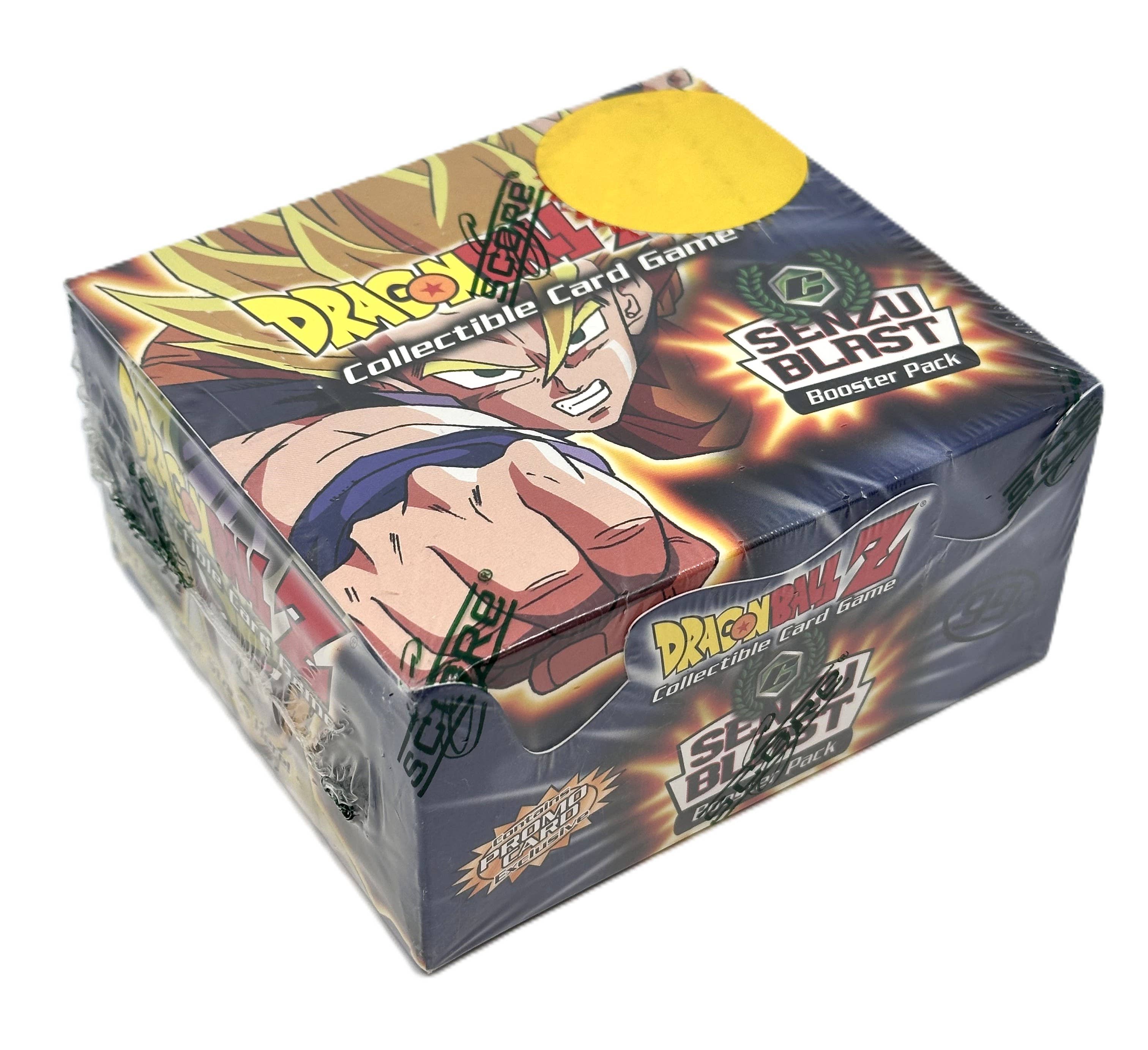 DragonBall Z Senzu Blast Booster Pack Sealed Box SCORE - NOS