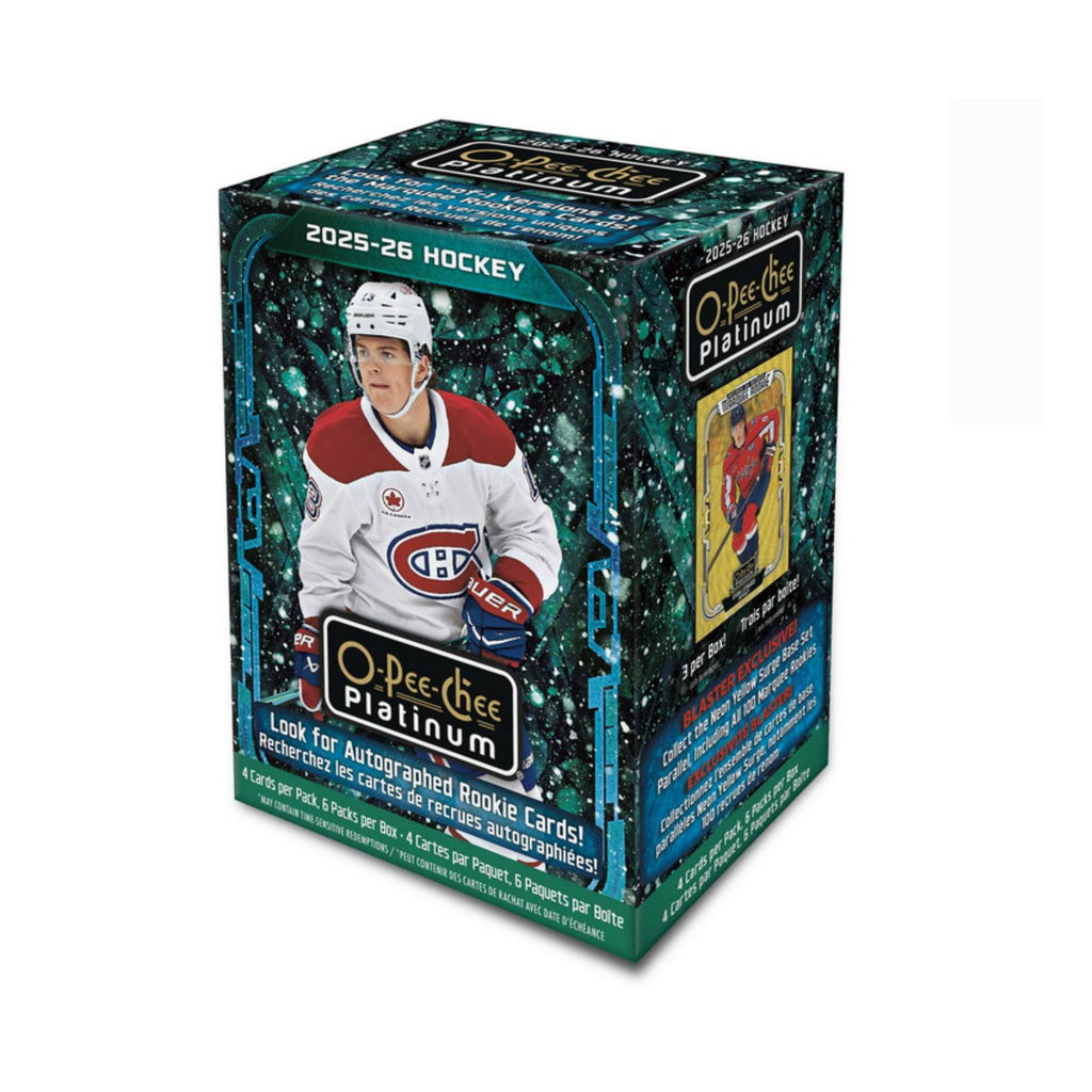 2025-26 UD O-Pee-Chee Platinum NHL Hockey 24ct. Blaster