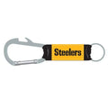 NFL Pittsburgh Steelers Bottle Opener Carabiner Keychain