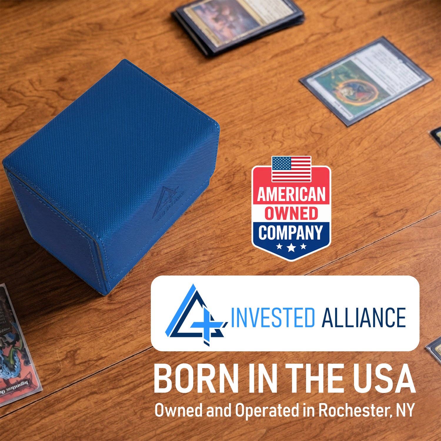 Blue MTG Deck Box