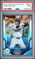 Ohtani Topps Collector Kit MLB-1 PSA 9 cert 170063762