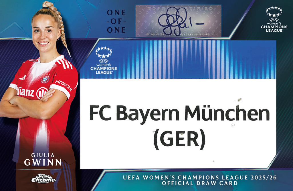 Topps Chrome UEFA Women's Champions League 2025/26 Hobby Box