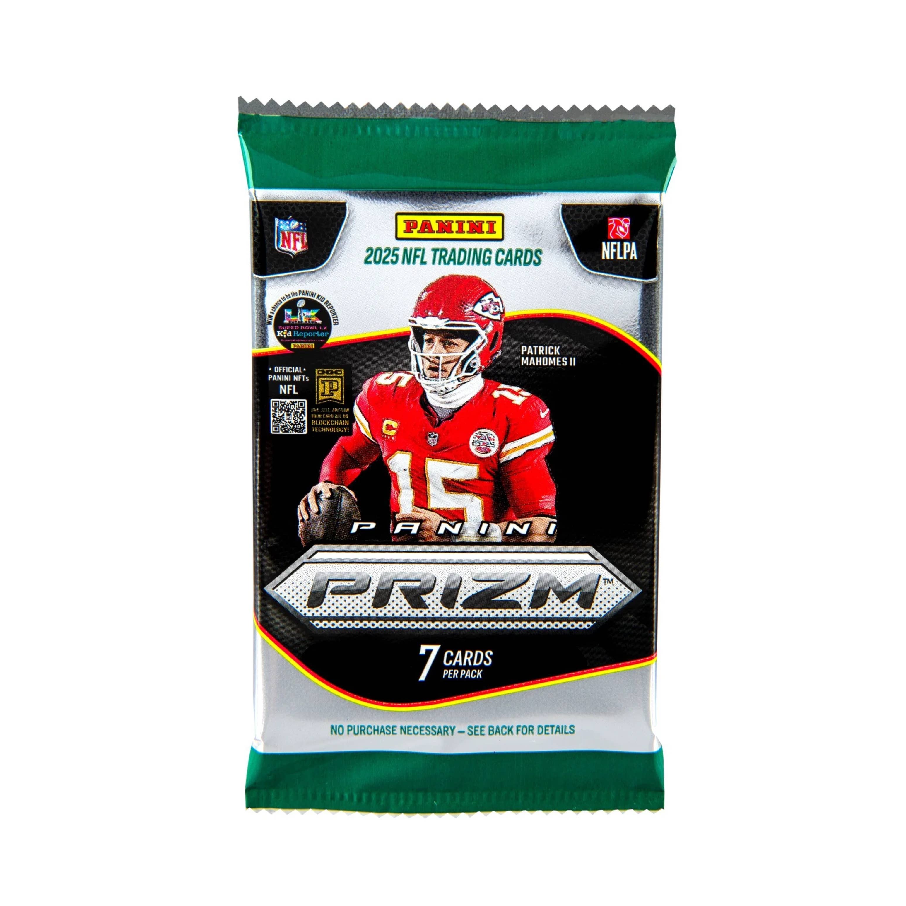 2025 Panini Prizm NFL Football 42ct. Mega Box