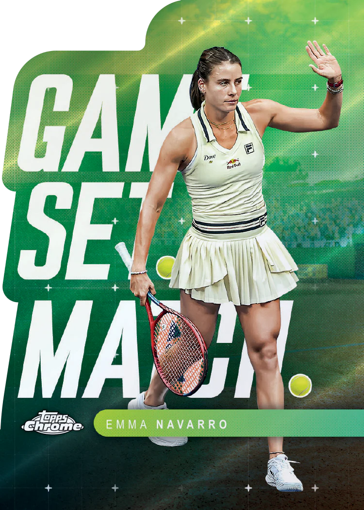 2025 Topps Chrome Tennis Hobby Box