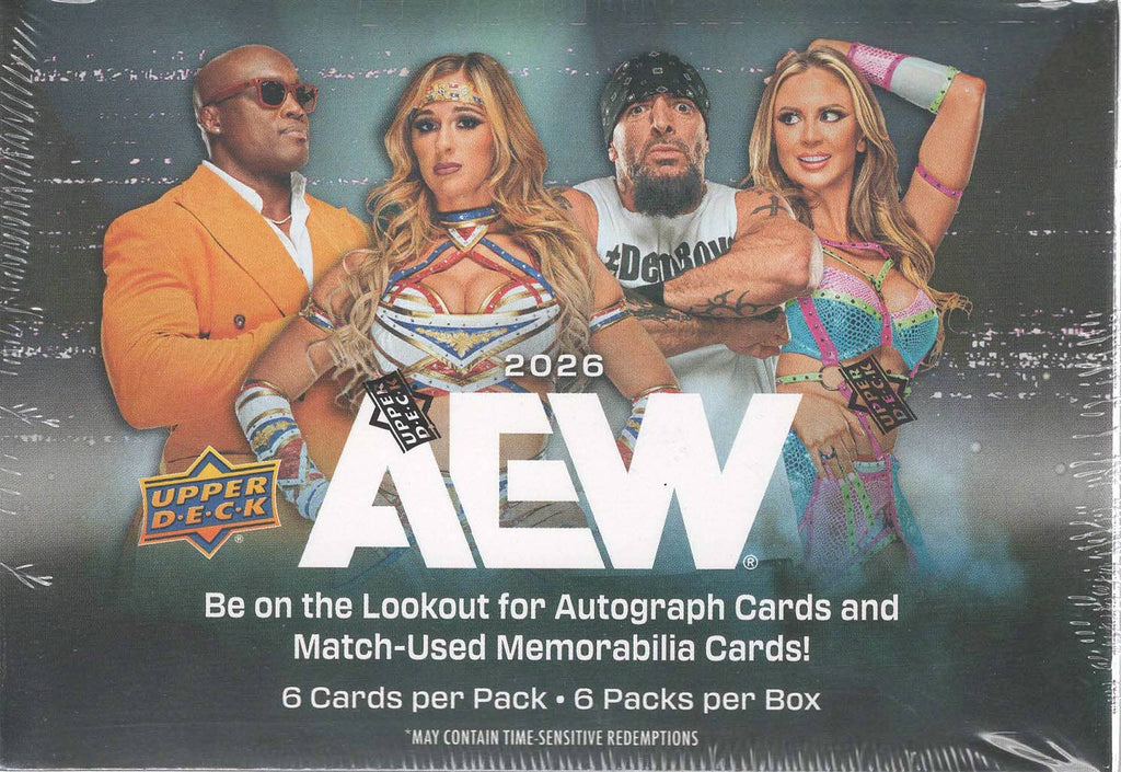 2026 Upper Deck AEW Wrestling 36-Card Blaster Box