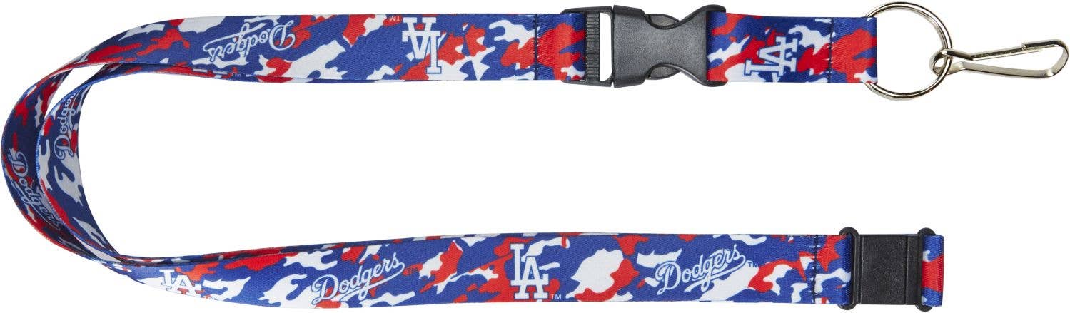 MLB Los Angeles Dodgers Camo Lanyard