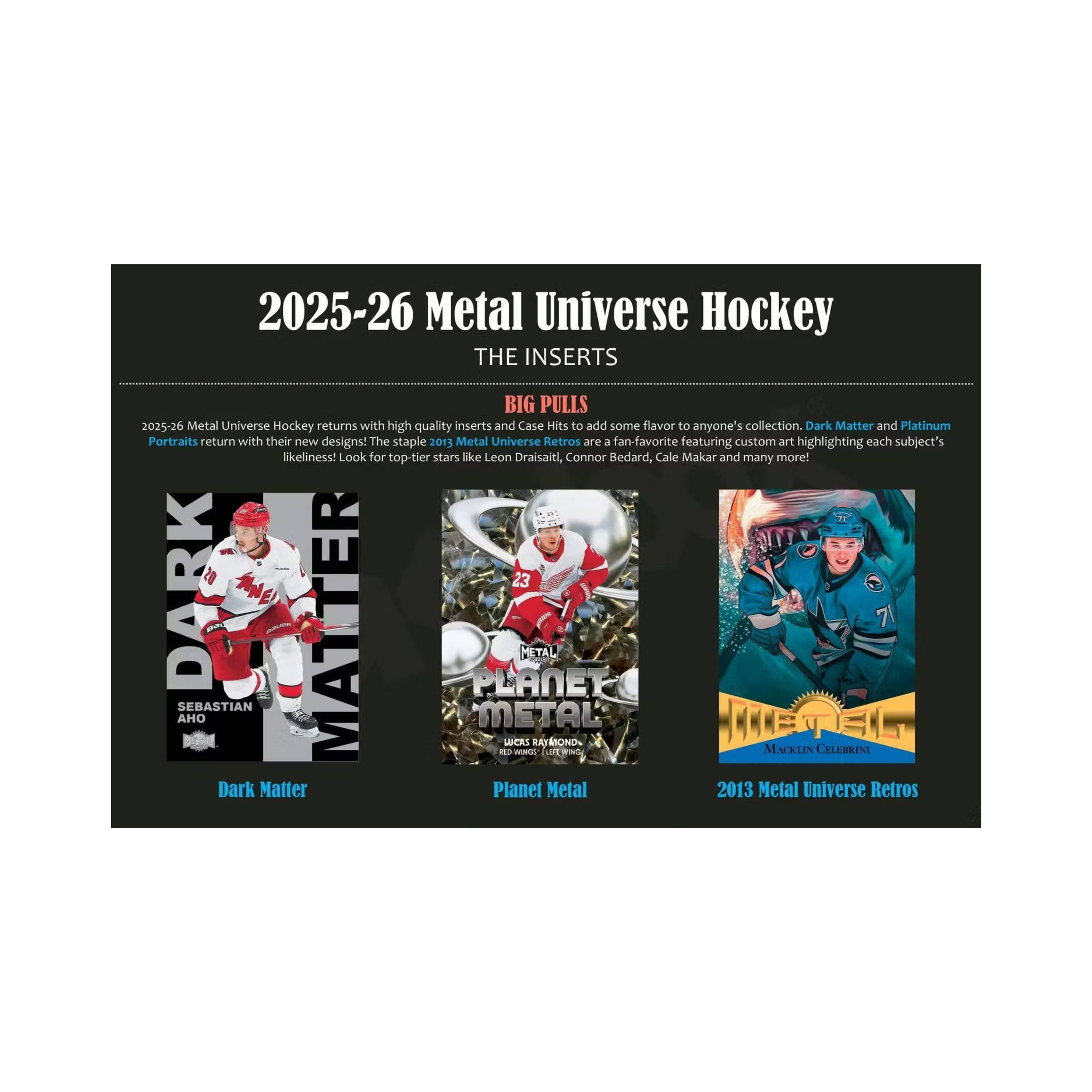 2025-26 Upper Deck Metal Universe Hockey 30ct. Blaster Box