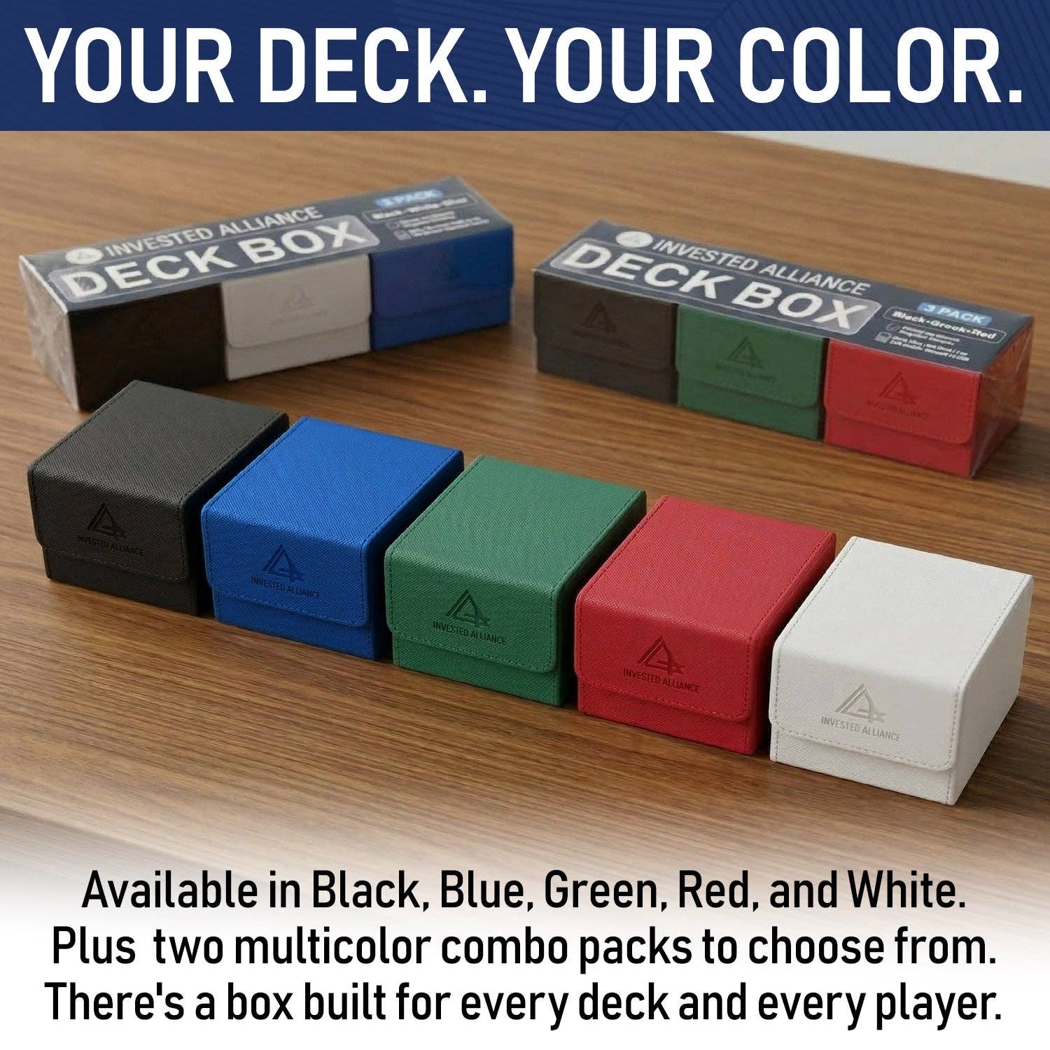 White MTG Deck Box