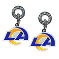 NFL Los Angeles Rams Rhinestone Earrings