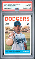 Dalton Rushing Archives 90 rookie PSA 8 cert 170063703
