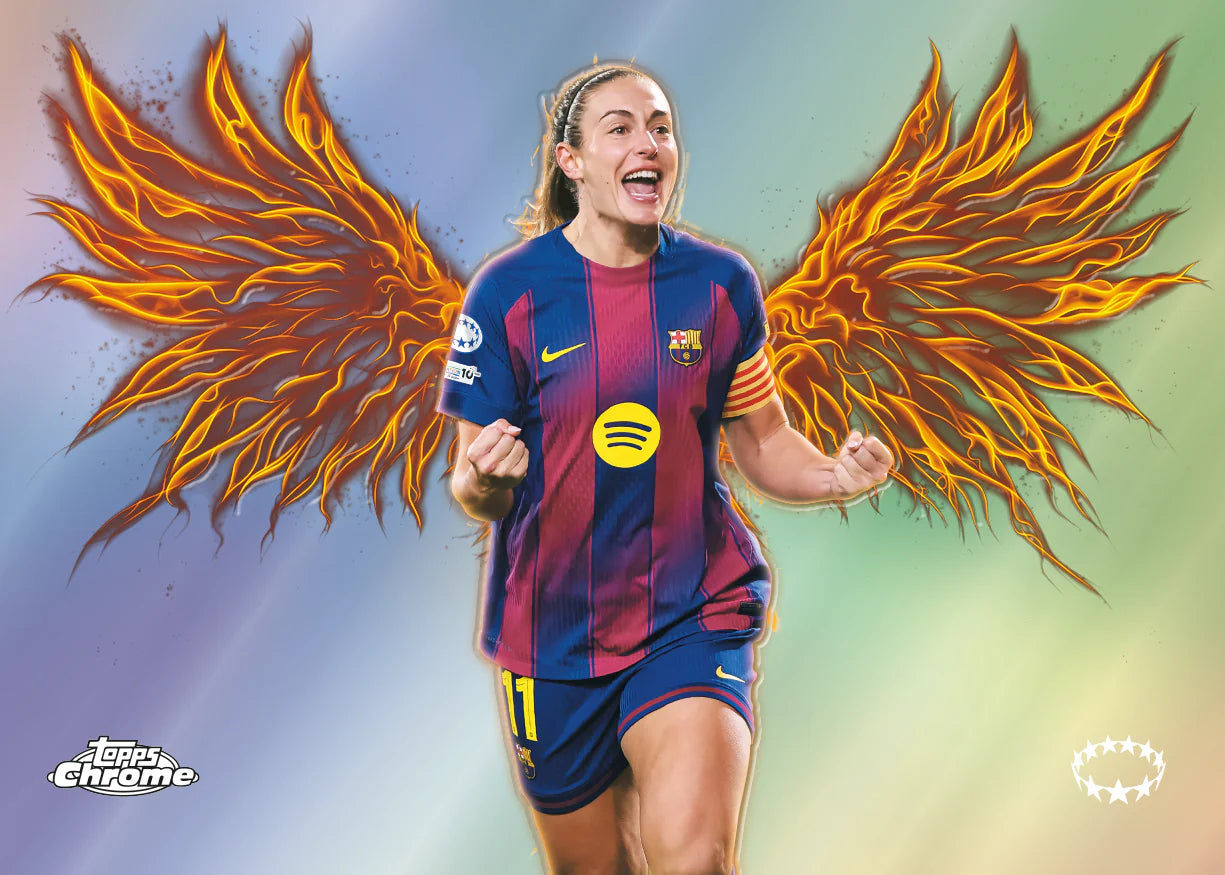 Topps Chrome UEFA Women's Champions League 2025/26 Hobby Box