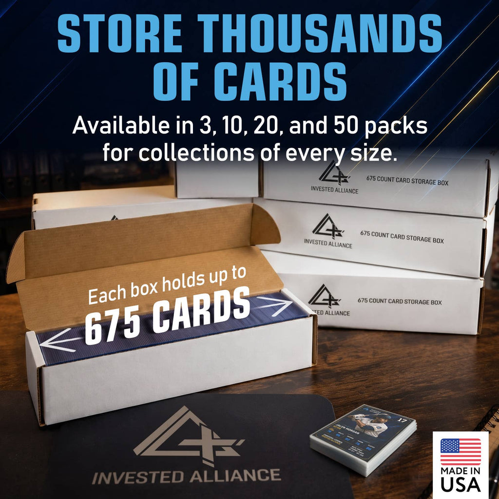 Premium Cardboard Storage Boxes - 20 Pack