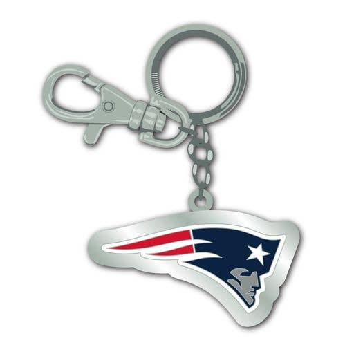 NFL New England Patriots Zamac Keychain