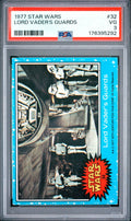 1977 Star Wars Lord Vader’s Guards 32 PSA 3 cert 176395292
