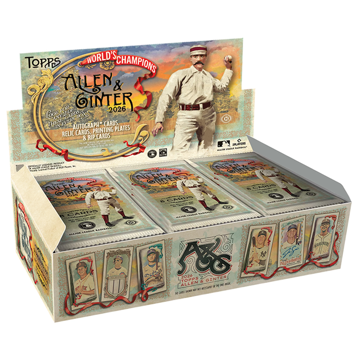 2026 Topps Allen & Ginter Baseball hobby box display
