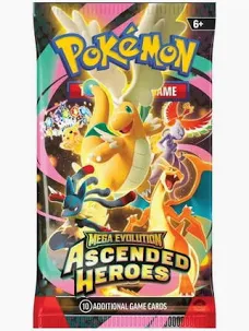 Pokémon Mega Evolution Ascended Heroes Booster Pack