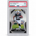 2019 Panini Prizm Josh Jacobs RC #323 PSA 9 MINT, certificate 50315485