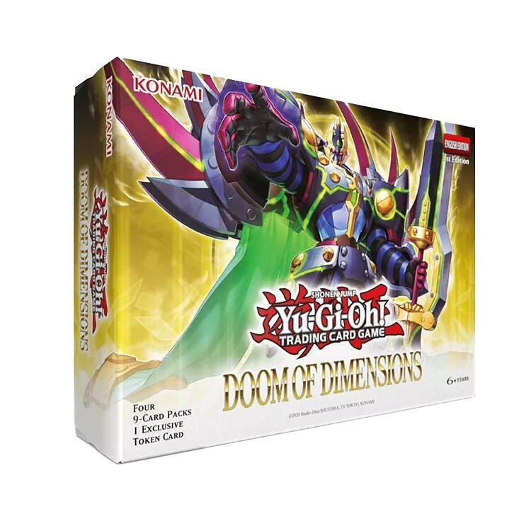 Yu-Gi-Oh! Doom of Dimensions 4-Pack Mini Box