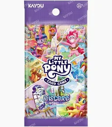 My Pony Card Game Discord sealed pack with colorful character artwork