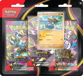Pokémon Mega Evolution Pitch Black three-pack blister with Binacle promo card