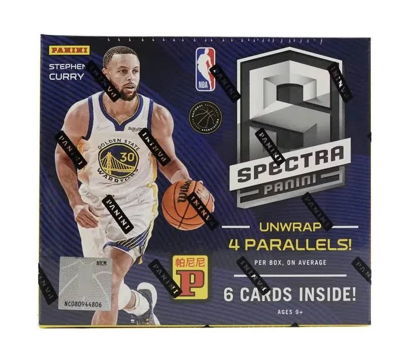 2021-22 Panini Spectra Basketball Asia Tmall Box featuring Stephen Curry