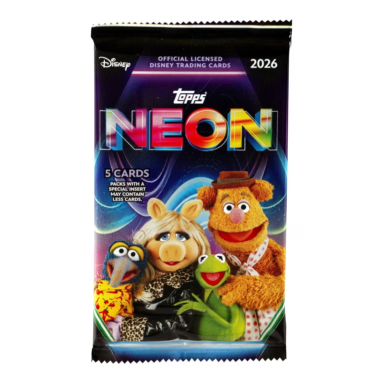 2026 Topps Disney Neon single trading card pack