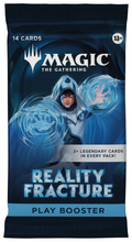 Magic: The Gathering Reality Fracture single Play Booster pack, 14 cards