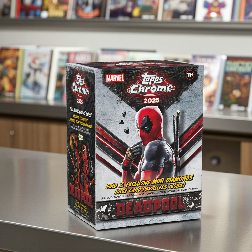 2025 Topps Chrome Deadpool Value Box