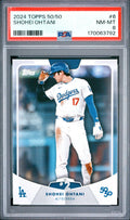 Shohei Ohtani Topps 50/50 6 PSA 8 cert 170063792