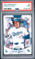 Shohei Ohtani Topps 50/50 34 PSA 9 cert 170063786