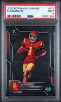 2025 Bowman U Chrome Eli Sanders #177 PSA 9 MINT, cert 160631524