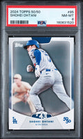 2024 Topps 50/50 Shohei Ohtani #85 PSA 8 NM-MT, cert 160631520
