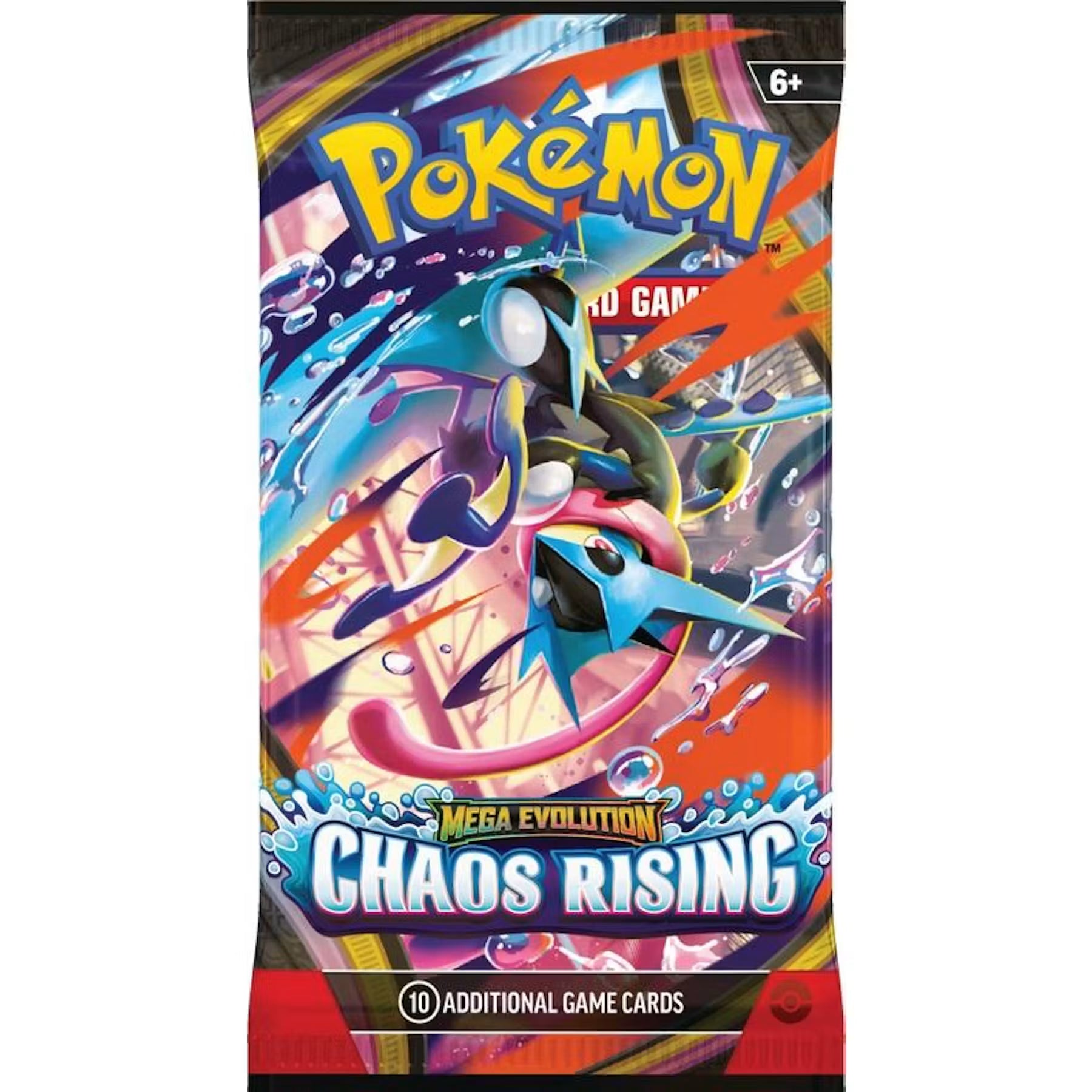 Pokémon TCG Mega Evolution Chaos Rising Booster Pack
